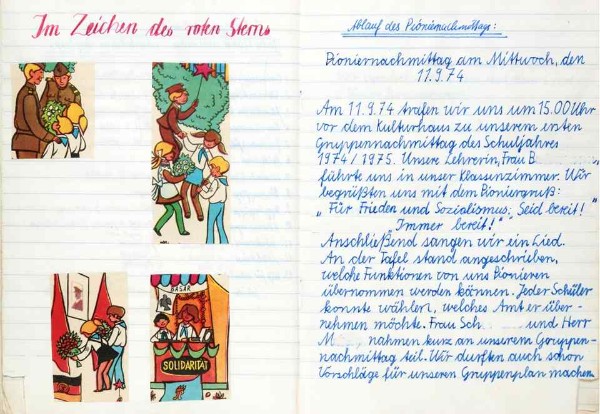 Gruppenbuch DDR Junge Pioniere Gruppenbuch DDR Junge Pioniere