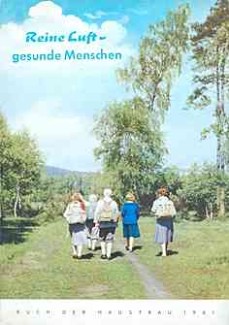 Buch der Hausfrau 1961: "Reine Luft - gesunde Menschen" Buch der Hausfrau 1961: "Reine Luft - gesunde Menschen"