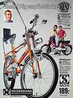 Bonanza-Fahrrad Neckermann 70er Jahre Bonanza-Fahrrad Neckermann 70er Jahre