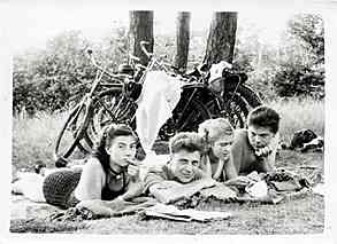 Fahrradtour 1950er Jahre Fahrradtour 1950er Jahre