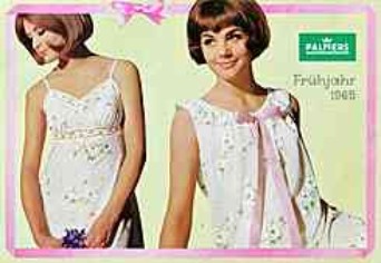 Palmers Werbung 1960er Jahre Palmers Werbung 1960er Jahre