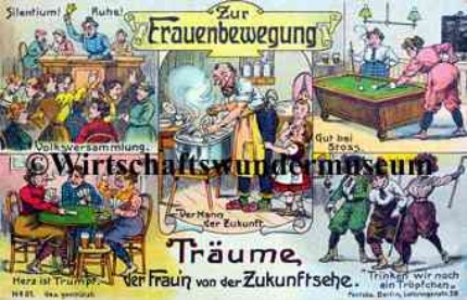 Zur Frauenbewegung – Träume der Frau'n von der Zukunftsehe Zur Frauenbewegung – Träume der Frau'n von der Zukunftsehe